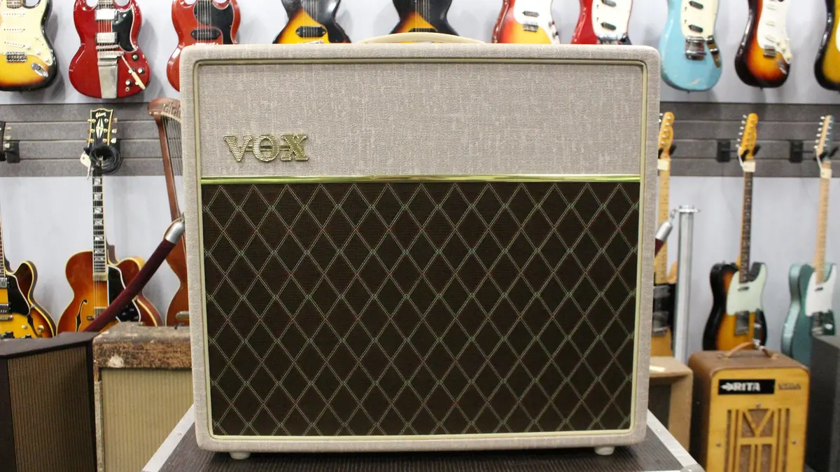 Vox Ac15hw White Tolex W/Ftsw 1