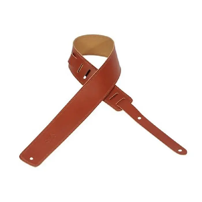 Levy's Dm1-Wal Walnut Leather Guitar Strap *Free Shipping In The Usa* 1