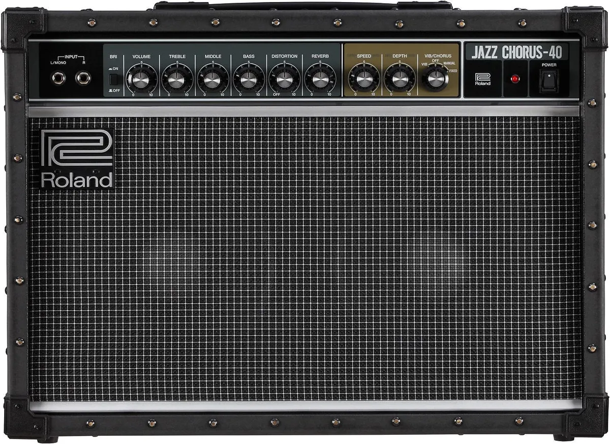 Roland Jc-40 Jazz Chorus 2X10 40-Watt Combo Amp 1
