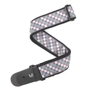 D'addario T20w1411 Camo Checkerboard Guitar Strap 1
