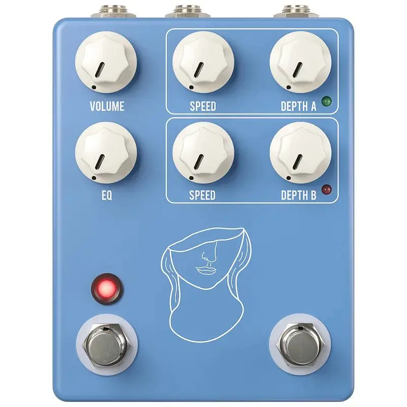 Jhs Pedals Artificial Blonde Vibrato Madison Cunningham Artist Signature *Free Shipping In The Us* 1