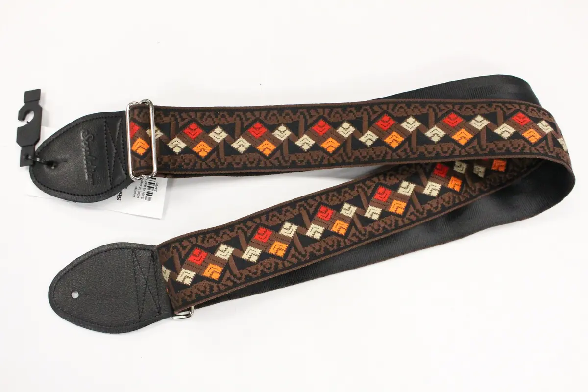 Souldier Custom Guitar Strap Clapton Brown *Free Shipping In The Usa* 1