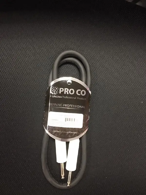 Pro Co Lifelines 10Awg Q/Q 3Ft Lsc-3 Cable  *Free Shipping In The Usa* 1