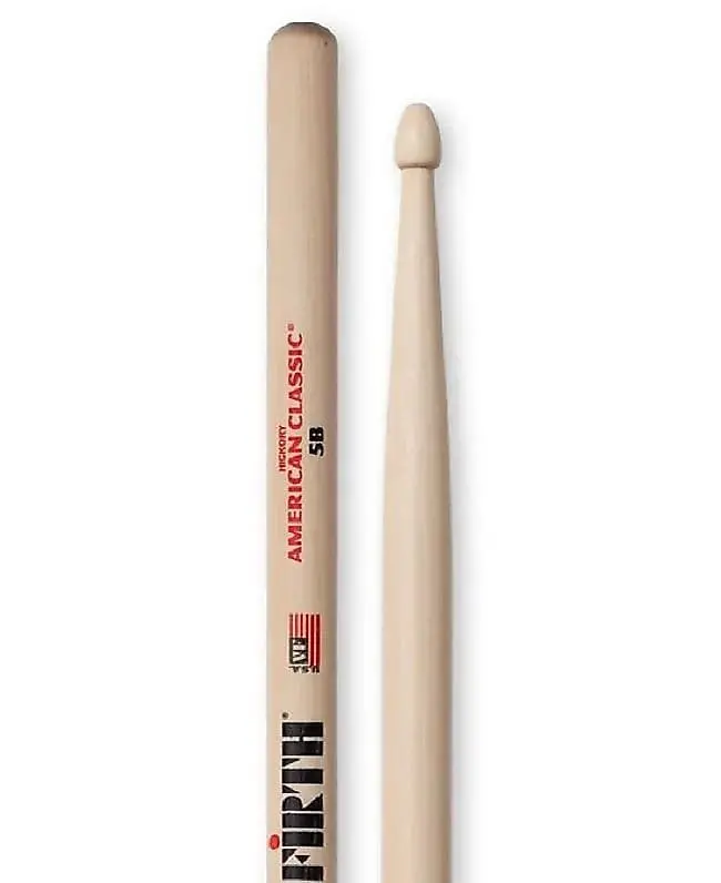 Vic Firth American Classics 5B Wood Tip Drum Sticks 1