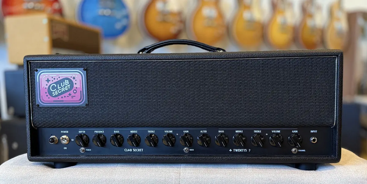 Monomyth Headfirst Club Secret 25 Head W/ Footswitch 1