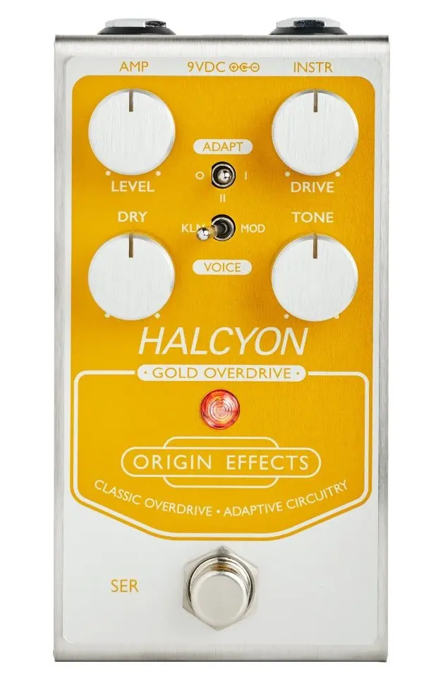 Origin Effects Halcyon Gold Overdrive "Free Shipping In The Usa" 1