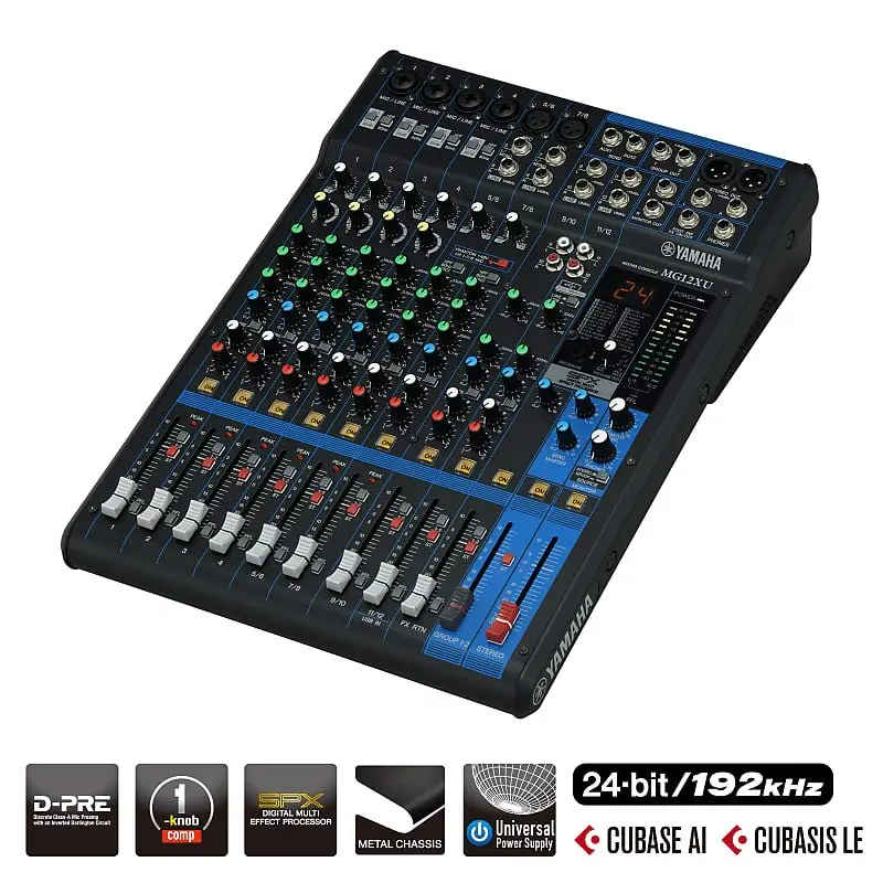 Yamaha Mg12xu Analog Mixer *Free Shipping In The Usa* 1