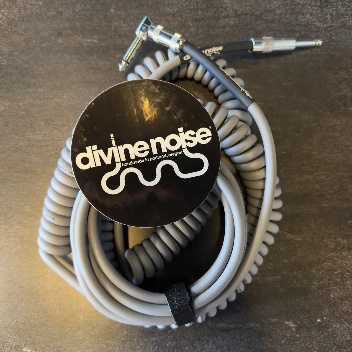 Divine Noise 50/50 Cable Grey 30' St-Ra  *Free Shipping In The Usa* 1