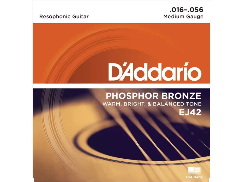 D'addario Ej42 Resophonic Guitar Strings 1
