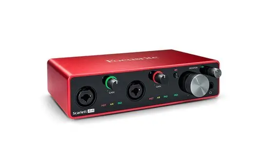 Focusrite Scarlett 4I4 3Rd Gen Usb Recording Interface *Free Shipping In The Us* 1