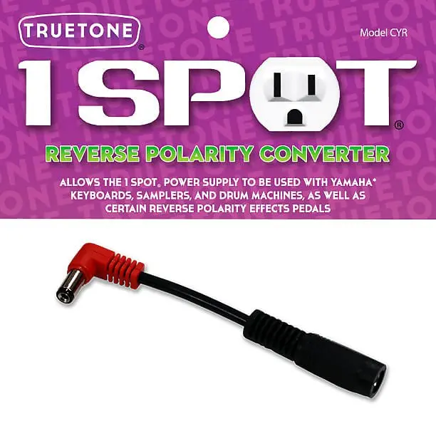 Truetone Cyr 1 Spot Reverse Polarity Power Supply Converter 1
