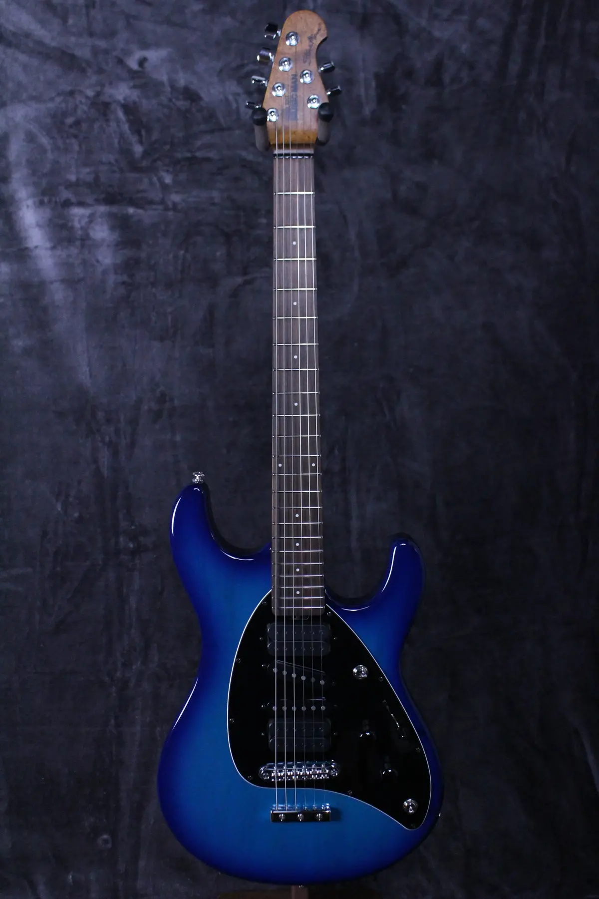 2024 Music Man Steve Morse Signature Morse Blue Burst 1