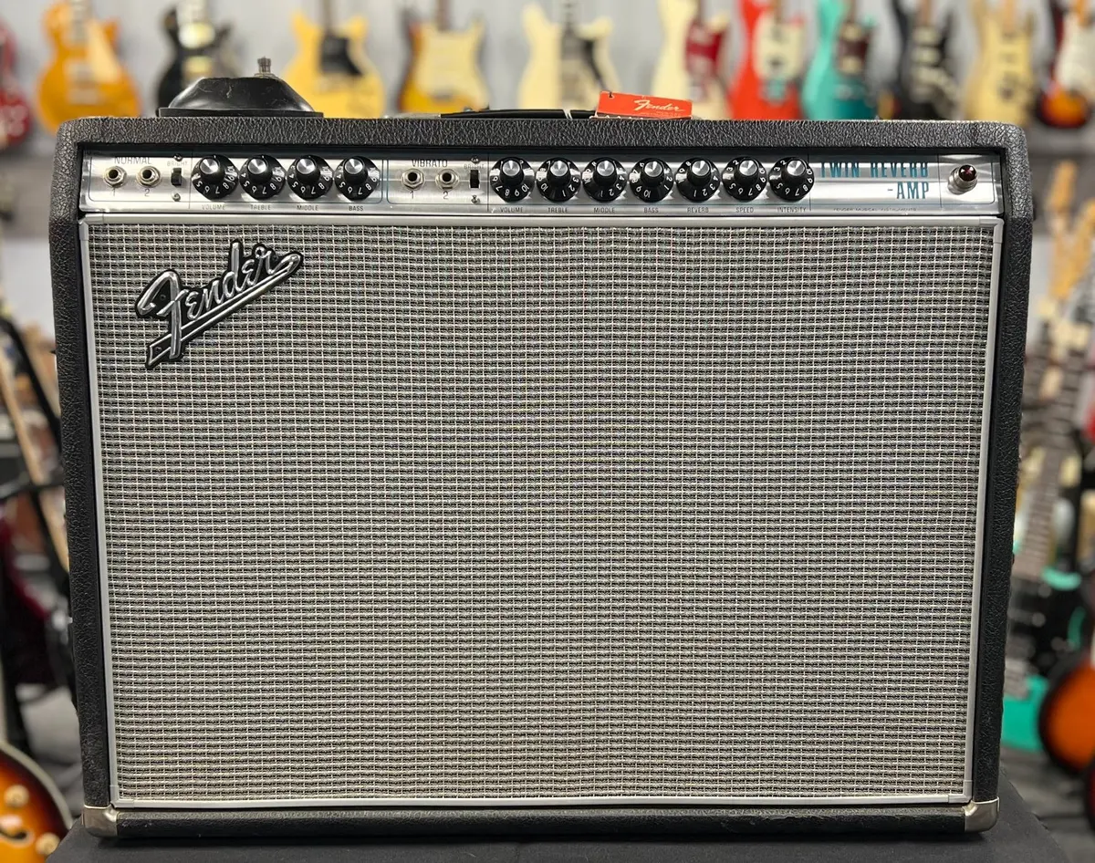 1968 Fender Twin Reverb "Drip Edge" 1