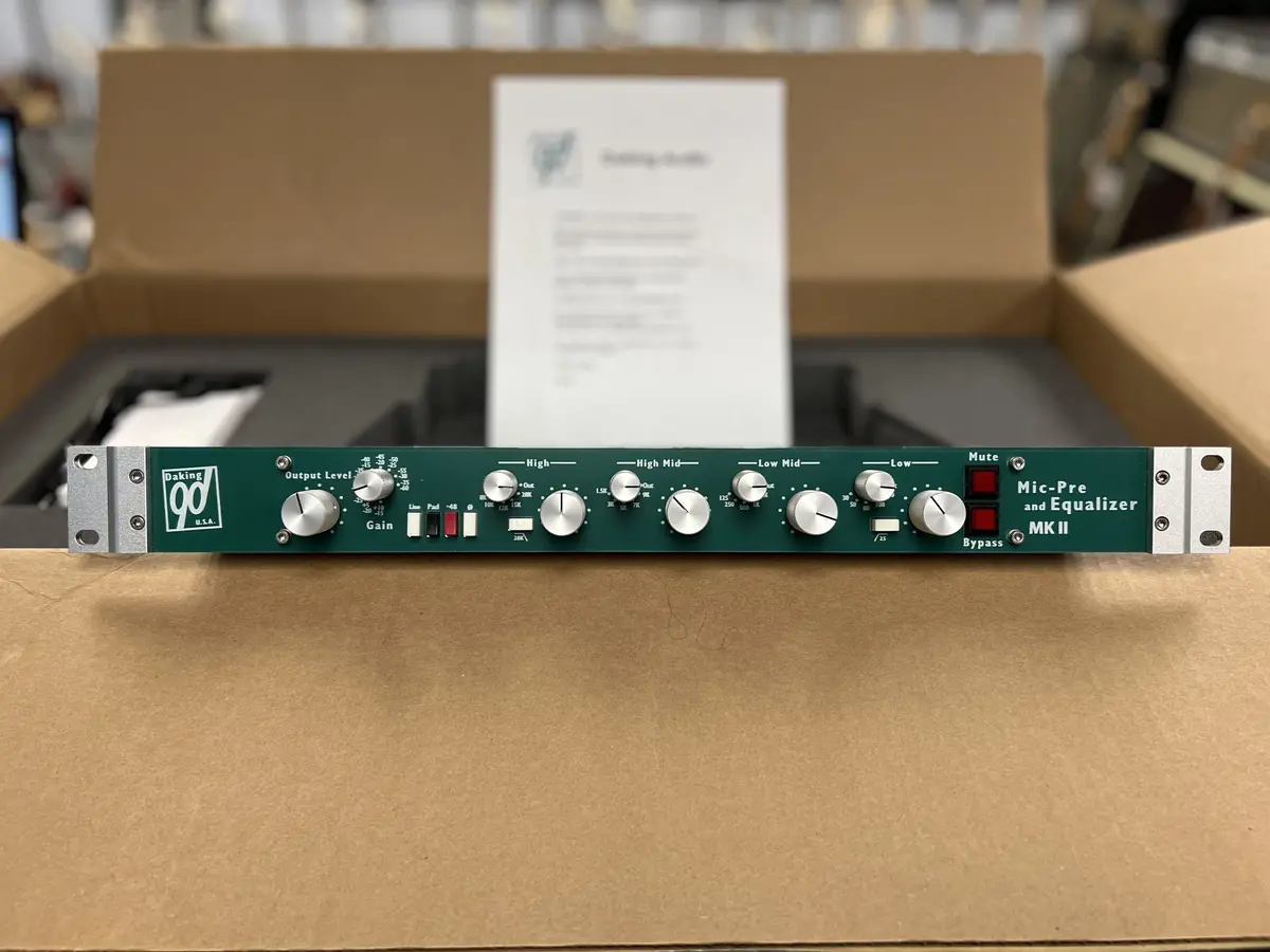 Daking Mic-Pre & Equalizer Mkii 1