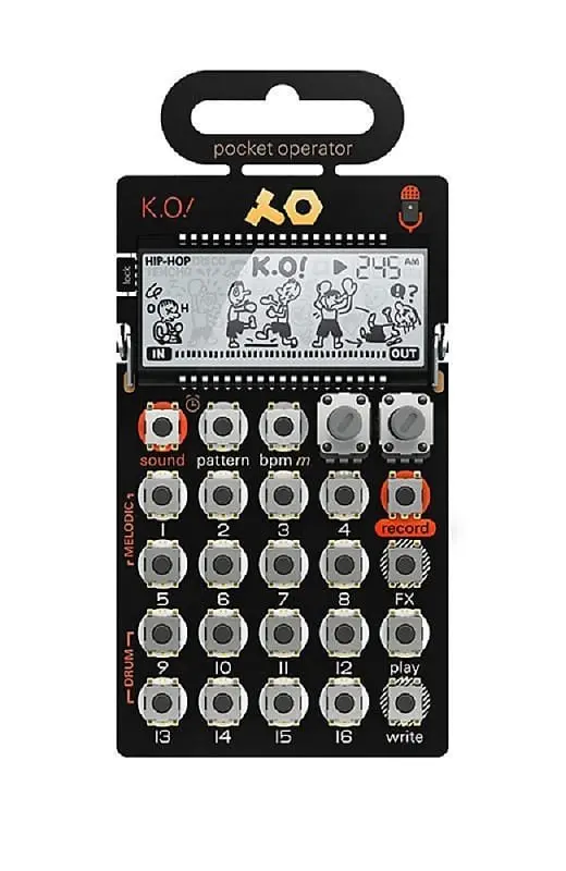 Teenage Engineering Po-33 Ko Mikro Sampler Pocket Operator! *Free Shipping In The Usa** 1