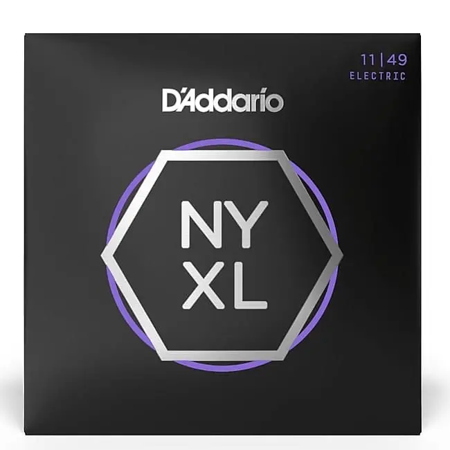 D'addario Nyxl1149 Nickel Wound Electric Guitar Strings, Medium Gauge 1