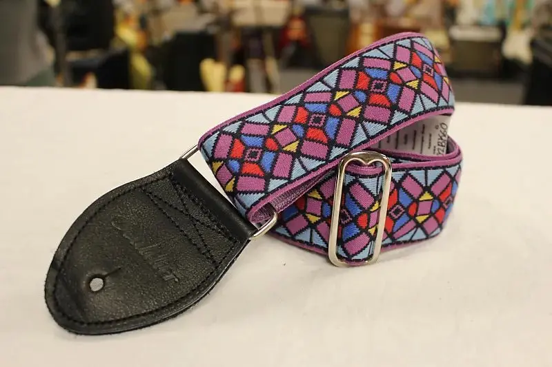 Souldier Stained Glass Purple W/ Black Leather Ends *Free Shipping In The Usa* 1