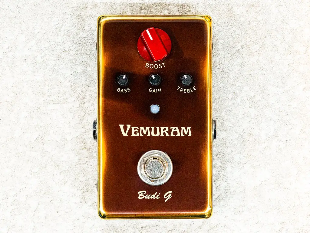 Vemuram Budi-G "Gritty Gain" Boost Pedal *Free Shipping In The Usa* 1