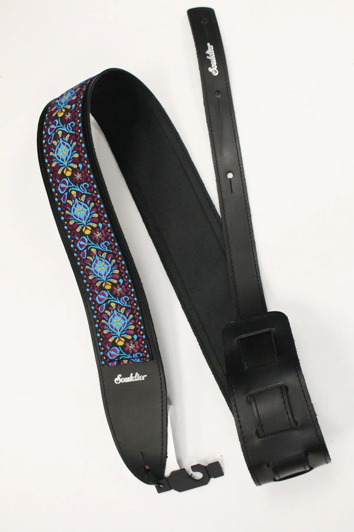 Souldier Torpedo Hendrix Turqoise Guitar Strap *Free Shipping In The Us* 1