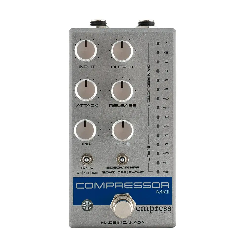 Empress Effects Compressor Mkii Silver *Free Shipping In The Usa* 1