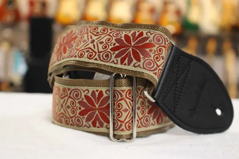 Souldier Dresden Star Guitar Strap Taupe *Free Shipping In The Usa* 1