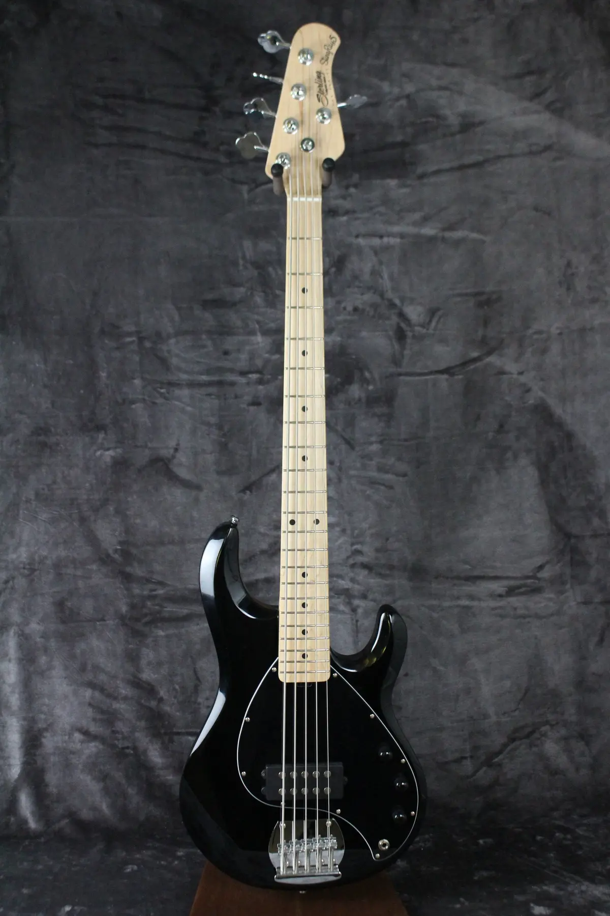 Sterling Sub Series Stingray 5 String Bass Black 1