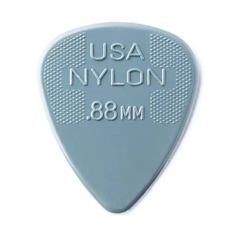 Dunlop Nylon Standard Picks 0.88Mm, 12 Pack- 44P.88 1