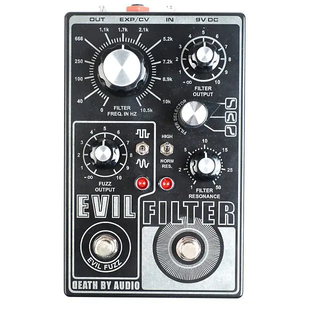 Death By Audio Evil Filter *Free Shipping In The Us* 1