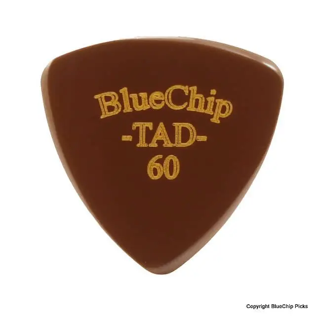 Blue Chip Tad60 Flat Guitar Picks (Single Guitar Pick) 1