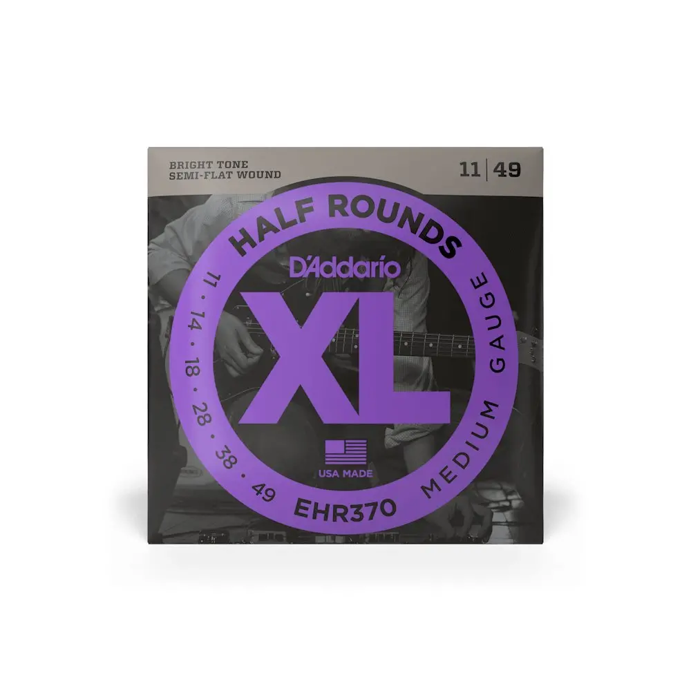 D'addario Ehr370 Xl Half Rounds Medium Gauge 1