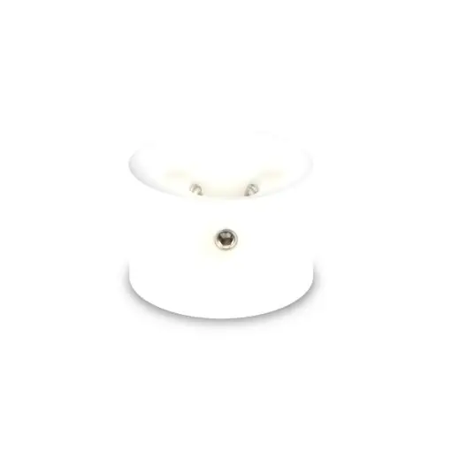 Barefoot Buttons V1 White Plastic Tall Boy 17-V1-Tb-Wh 1