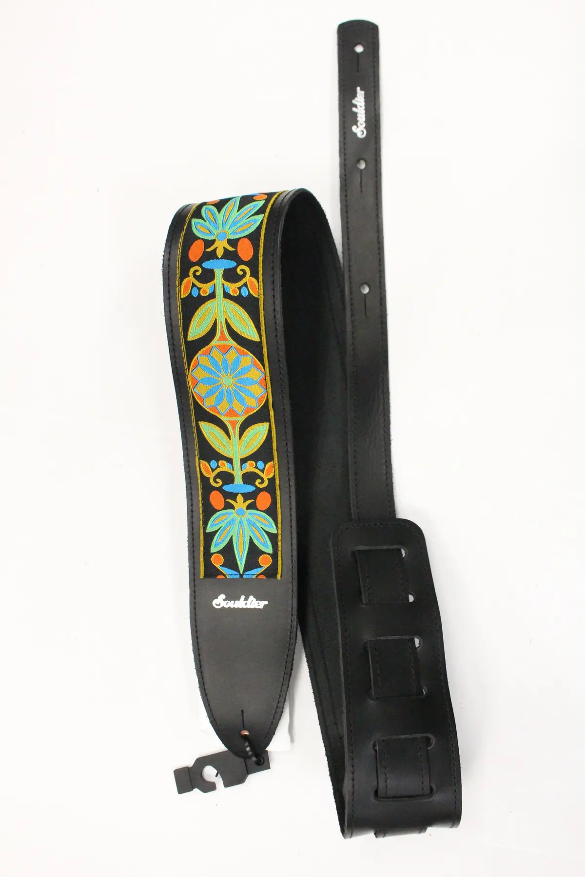 Souldier Daisy Blue Torpedo Guitar Strap *Free Shipping In The Usa* 1