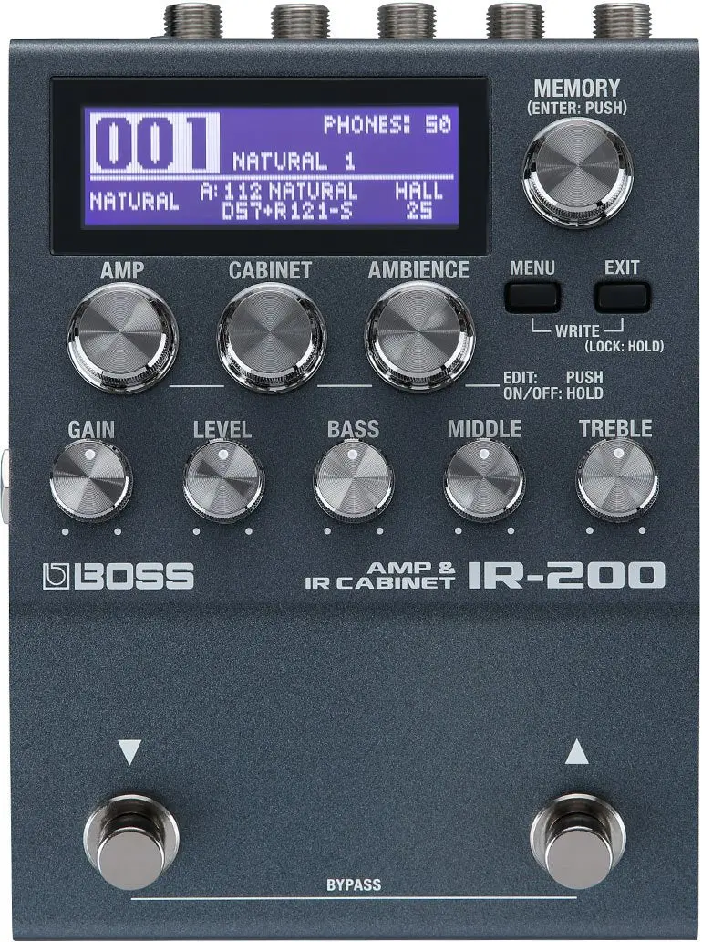 Boss Ir-200 Amp & Ir Cabinet *Free Shipping In The Usa* 1