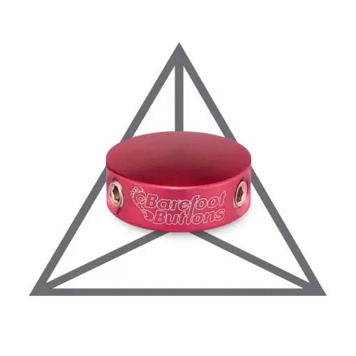 Barefoot Buttons V1 Mini Red 19-V1-Mn-Rd 1
