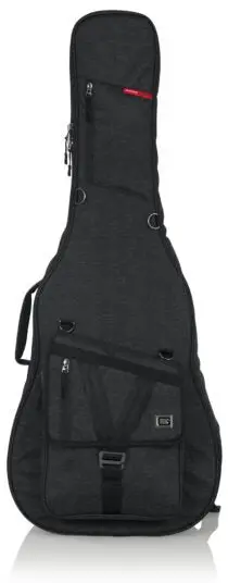 Gator Cases Gt-Acoustic-Blk Transit Series Acoustic Guitar Gig Bag Black 1