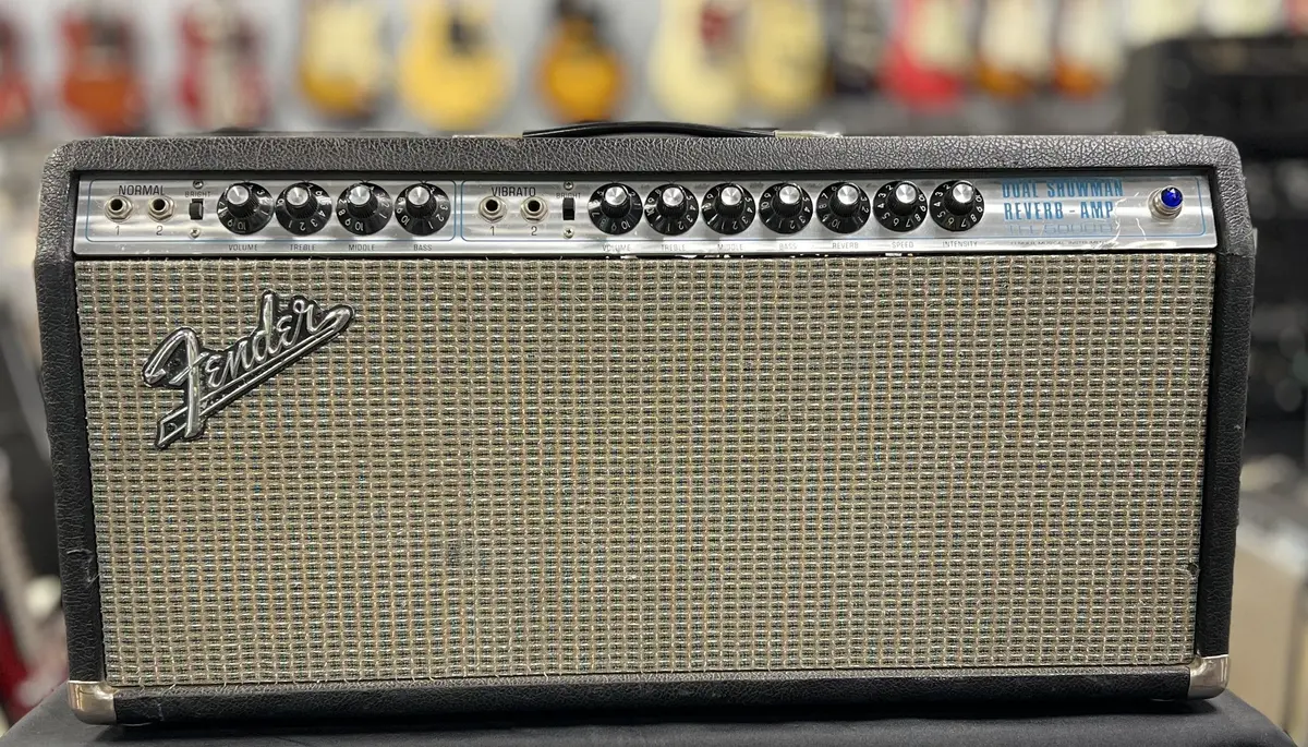 1970 Fender Dual Showman Tfl-5000 Head 1