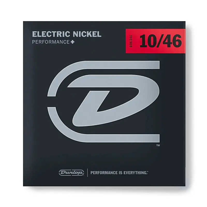 Dunlop Den1046 Nickel-Plated Steel Medium .010-.046 Electric Guitar Strings 1