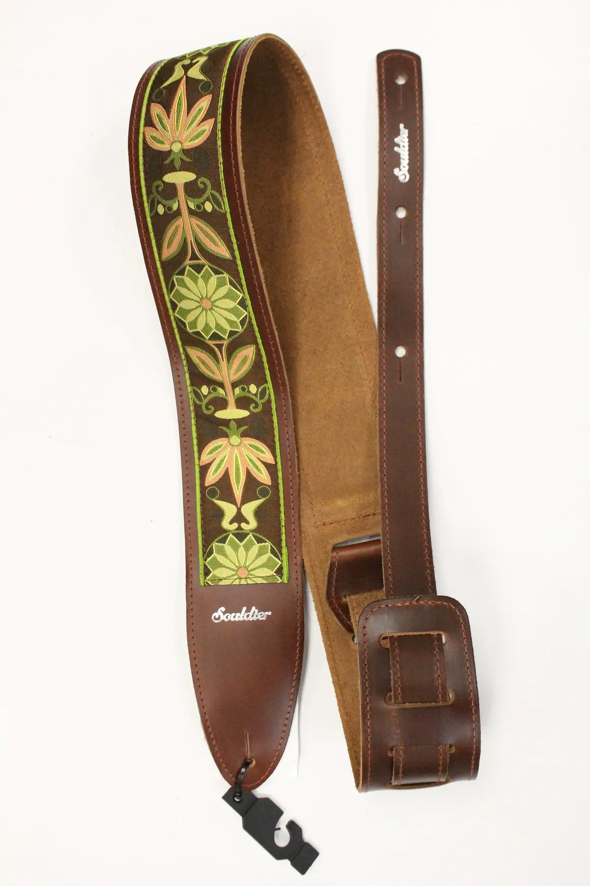 Souldier Daisy Olive Torpedo Guitar Strap *Free Shipping In The Usa* 1