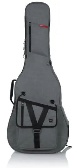 Gator Cases Gt-Acoustic-Gry Transit Series Acoustic Guitar Gig Bag 1