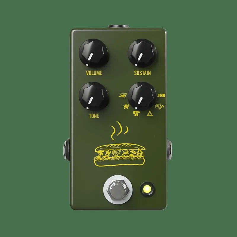 Jhs Pedals Muffuletta Army Green *Free Shipping In The Us* 1
