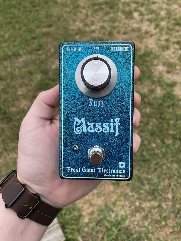 Frost Giant Electronics Massif Fuzz *Empire Guitars Exclusive* Metallic Blue 1