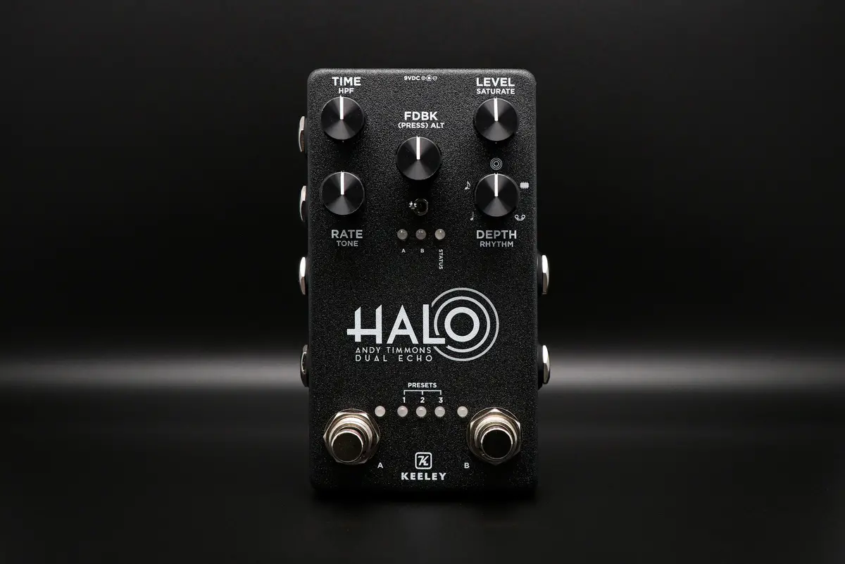 Keeley Electronics Halo Andy Timmons Dual Echo *Free Shipping In The Usa* 1