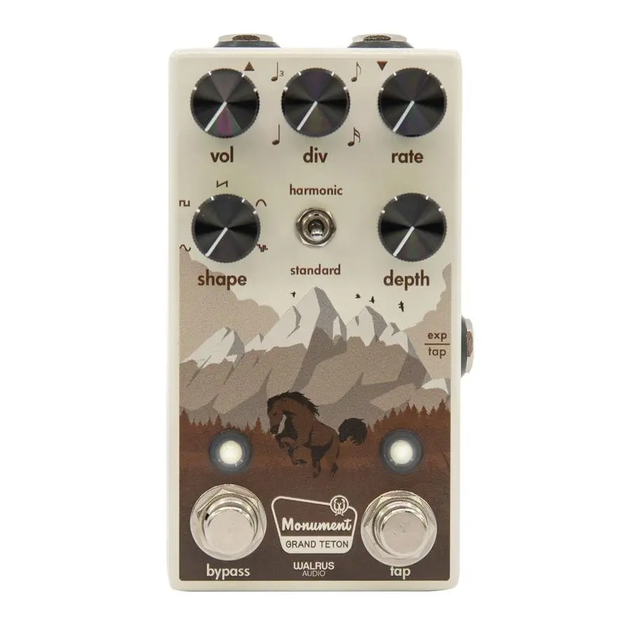 Walrus Audio Monument Harmonic Tap Tremolo V2 - National Park Series *Free Shipping In The Usa* 1