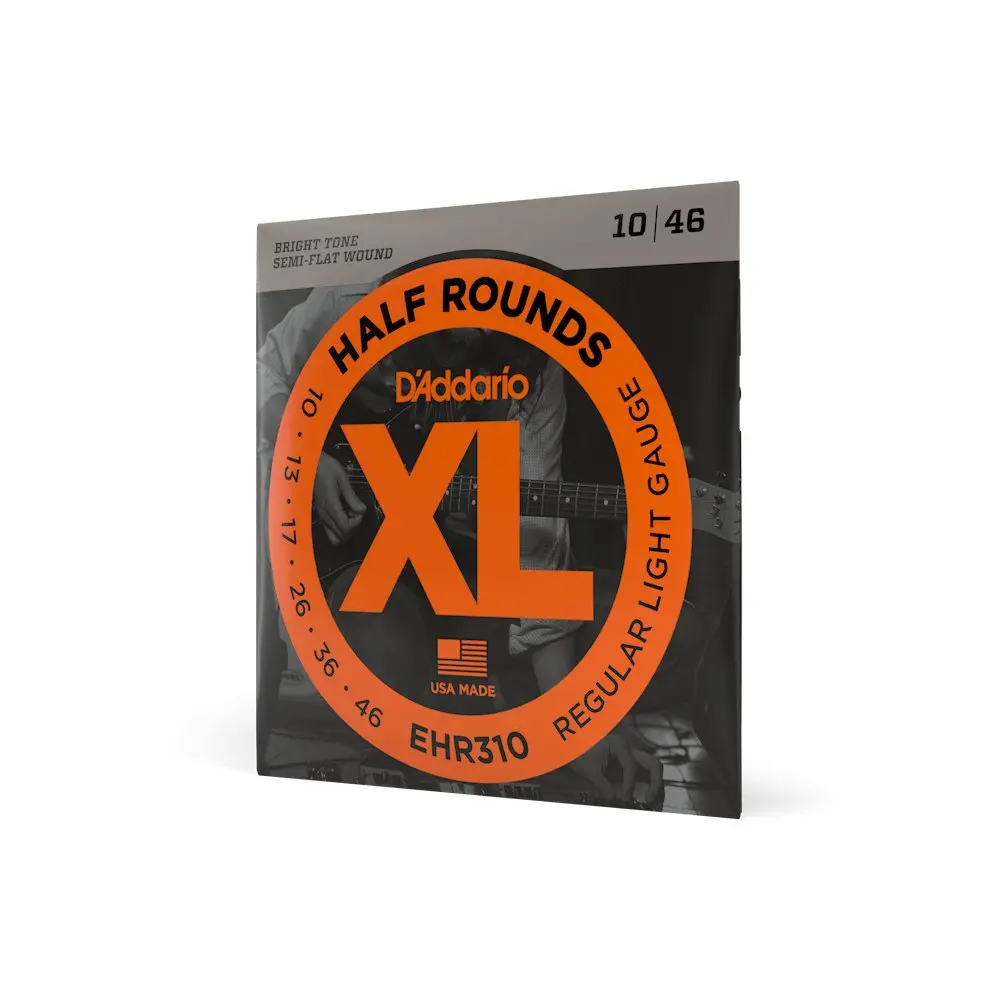 D'addario Ehr310 Half Rounds Regular Light 10-46 2