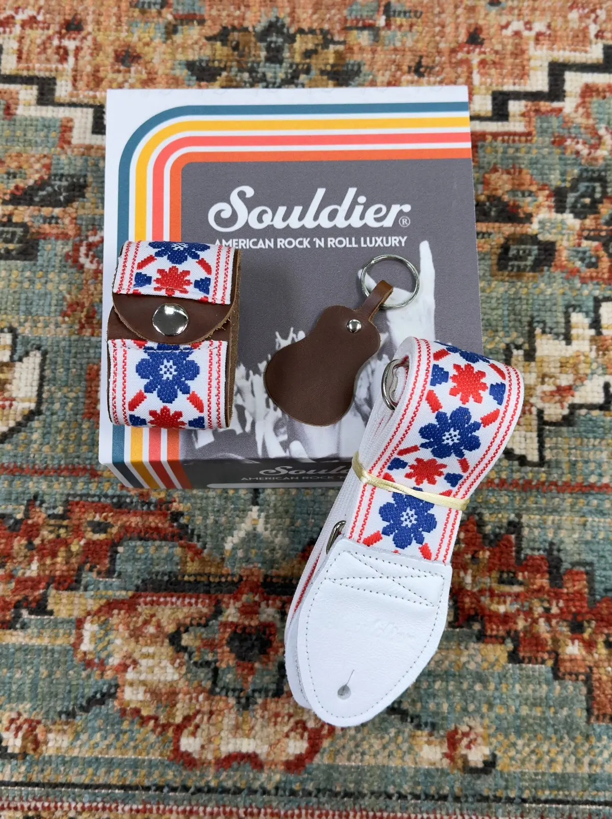 Souldier Straps Clapton Tulip Cream Gift Box *Free Shipping In The Usa* 1