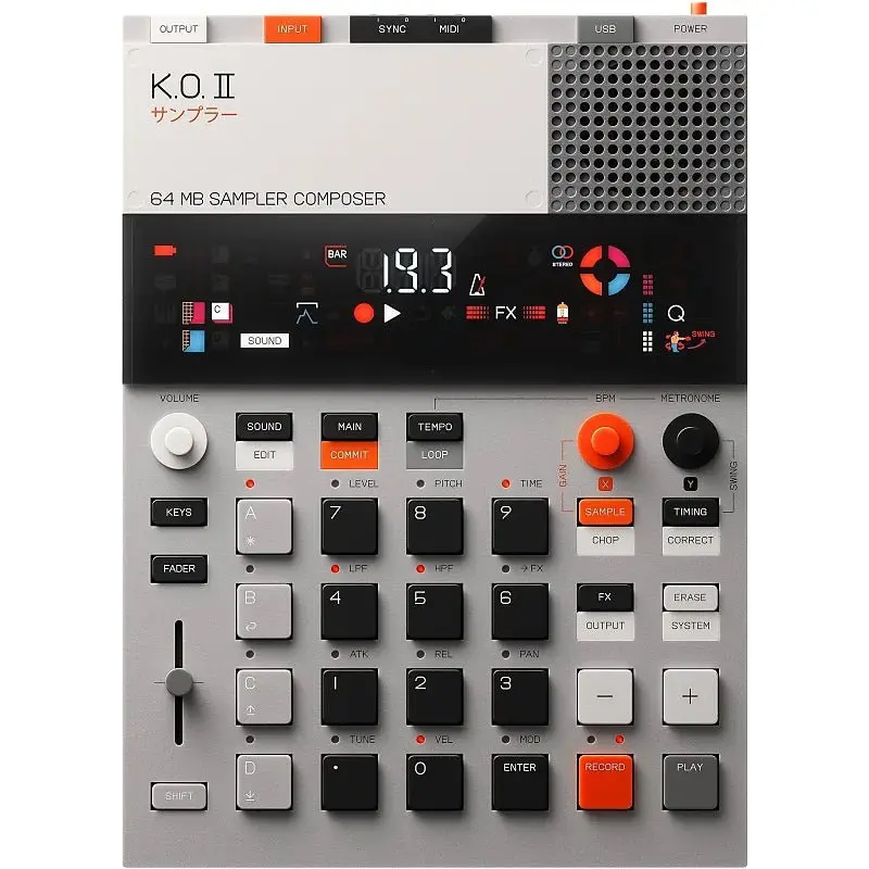 Teenage Engineering: Ep-133 K.O. Ii 64Mb Sampler Composer Sampler *Free Shipping In The Usa* 1