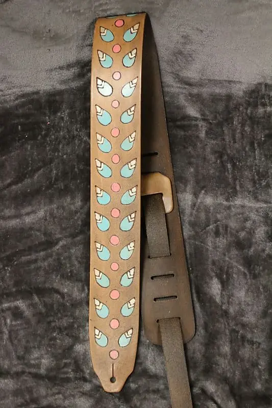 Moxie And Oliver Petal Guitar Strap *Free Shipping In The Us* 1