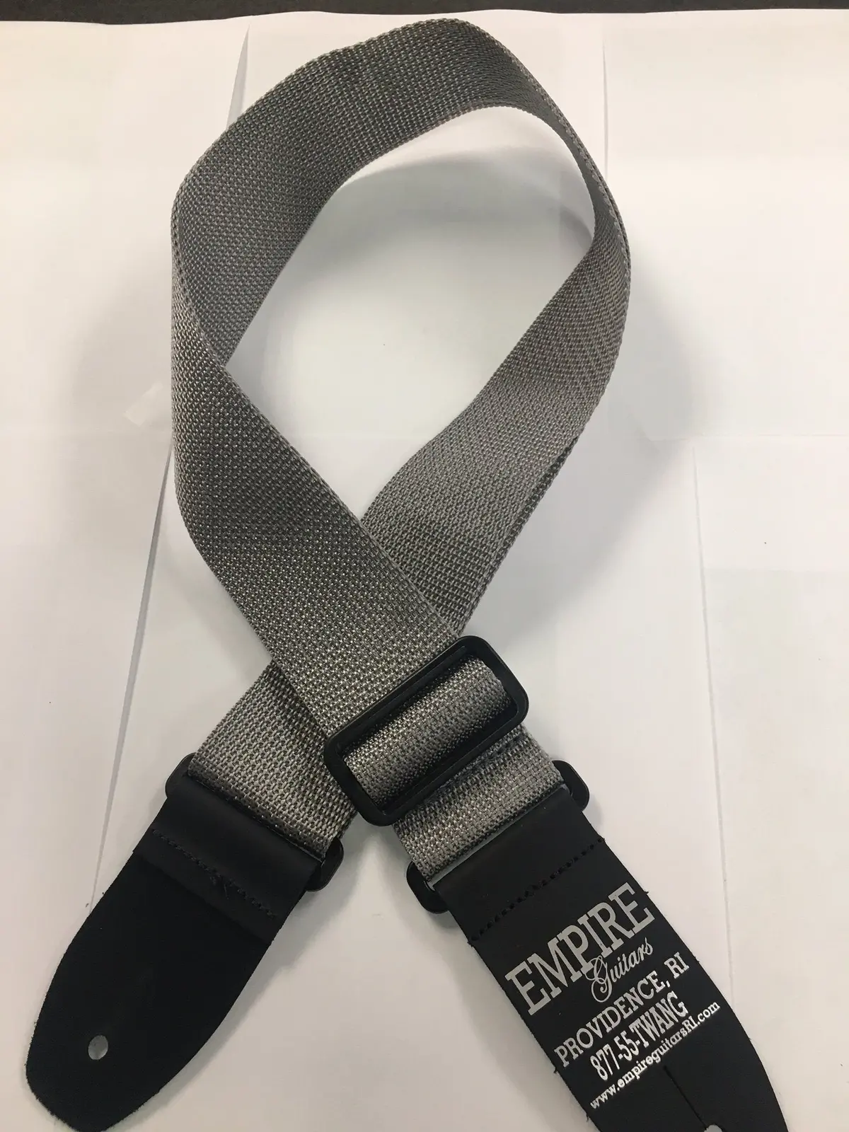 Empire Guitars Gray Guitar Strap Hpol-Gry 1