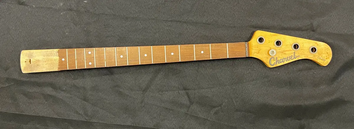 Charvel Cx 490 Bass Guitar Neck Project 1