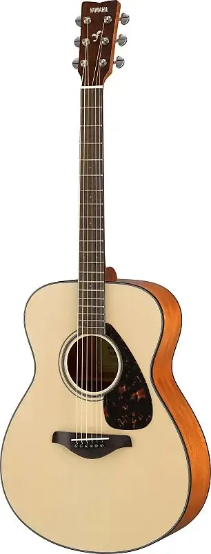 Yamaha Fs800 Solid Spruce Top Om Acoustic Guitar Natural 1